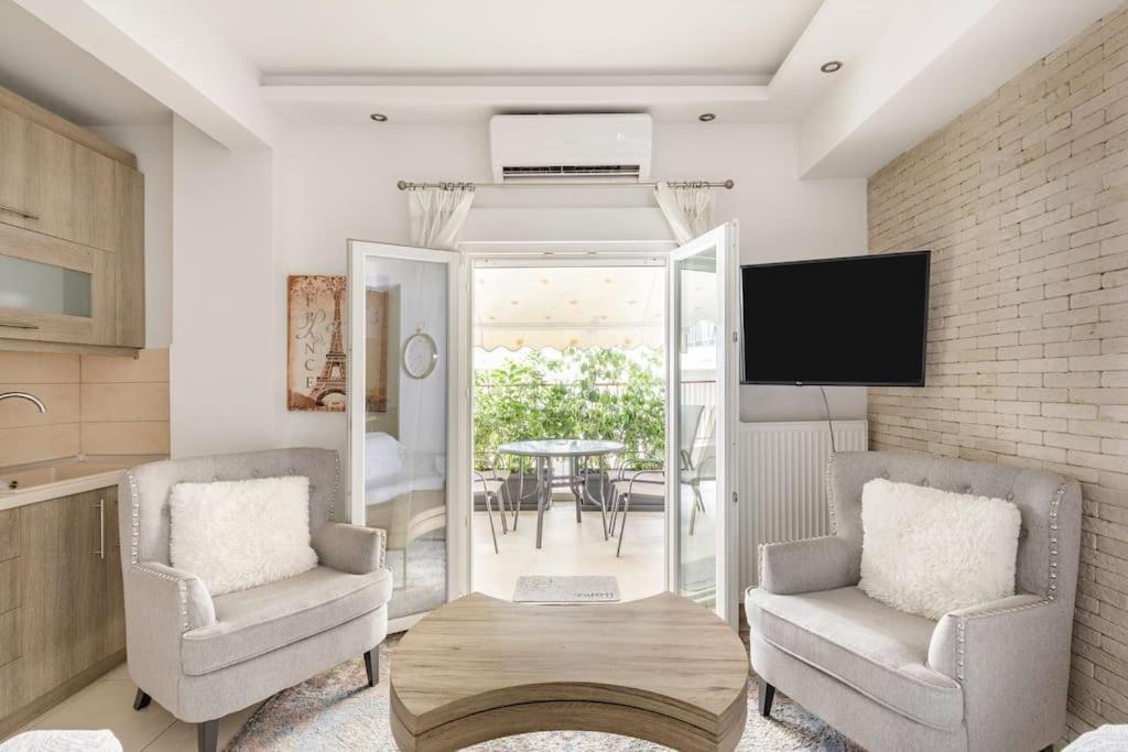 Lassani Cozy And Quiet, 2 Bedroom Apartm With Spacious Balcony Салоники Экстерьер фото
